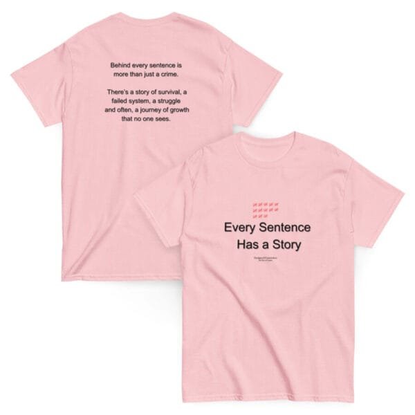 Every Sentence Has a Story – No one sees - Conversation Starter Tee - Image 5